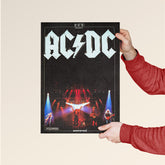 AC/DC Live Concert Music Poster